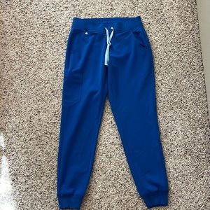 Royal blue fig joggers